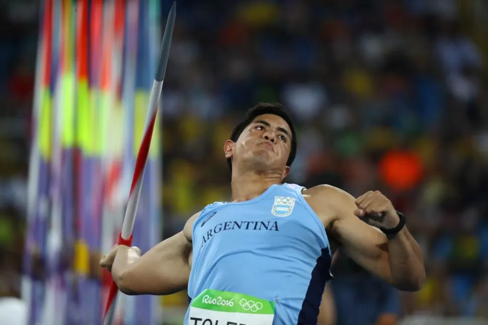 TALENTO. Braian, que ya ganó una medalla dorada en los Juegos Olímpicos de la Juventud en 2010, tiene el récord argentino en jabalina, con 83,32 metros. reuters