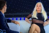 Mirá el sensual vestido que usó Susana Giménez para entrevistar a Del Potro