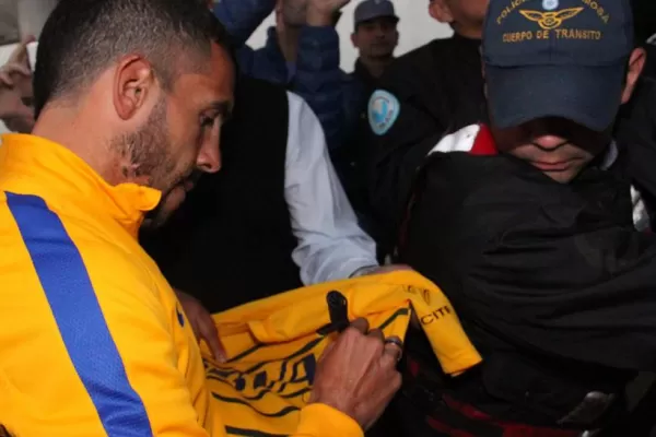 Una multitud recibió a Boca en Formosa