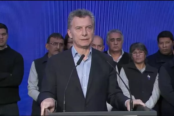 Macri: si se ponen palos en la rueda, se le complica la vida a toda la sociedad