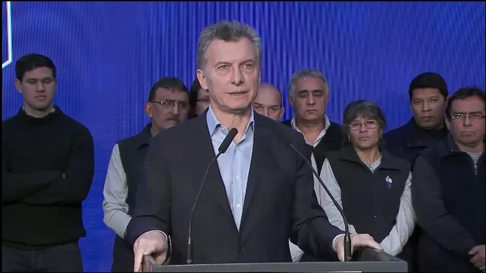 Macri: si se ponen palos en la rueda, se le complica la vida a toda la sociedad