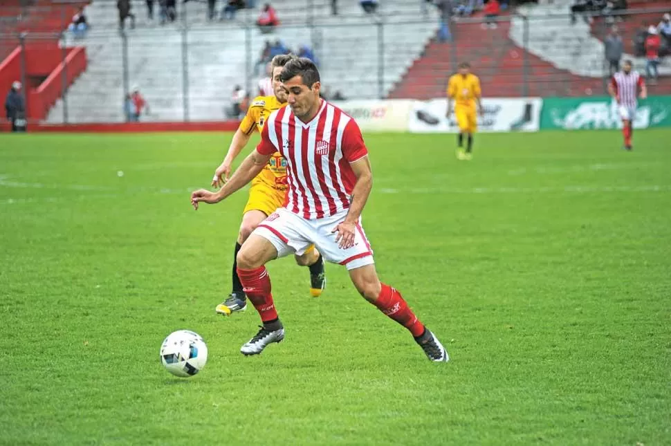 GRAVITANTE. Gonzalo Rodríguez es uno de los estandartes que San Martín tendrá en el próximo torneo de la B Nacional. la gaceta / foto de antonio ferroni