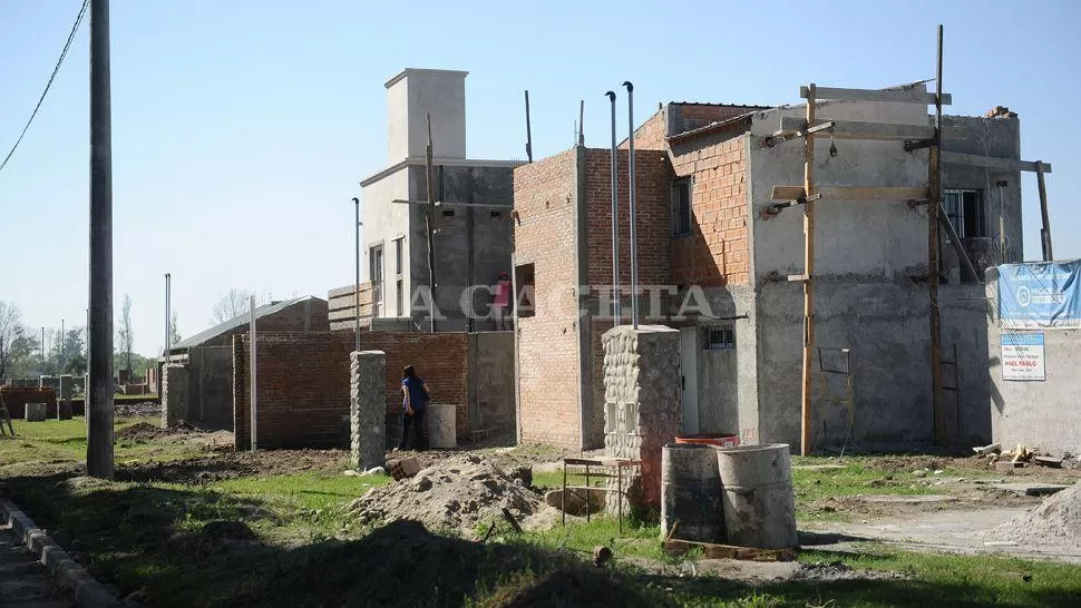 ACCESO A LA VIVIENDA. Los nuevos créditos hipotecarios se ajustarán a la inflación. ARCHIVO