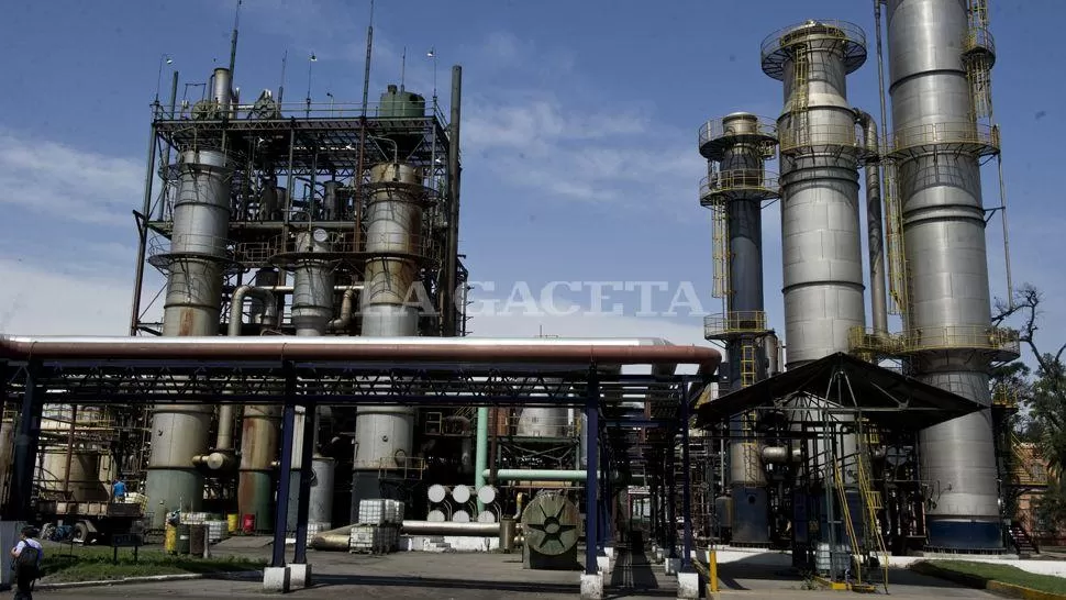 PLANTA DE PROCESAMIENTO DE BIOTENOL DEL INGENIO LA FLORIDA. ARCHIVO LA GACETA