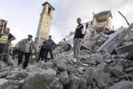 En fotos, el antes y el después de dos ciudades italianas devastadas por el terremoto