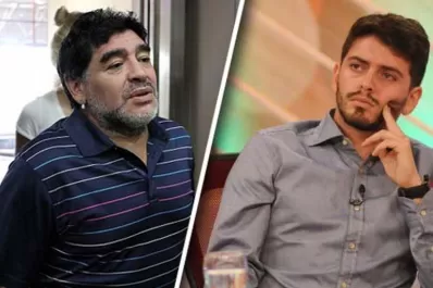 Los detalles del emotivo encuentro entre Maradona y Diego Junior