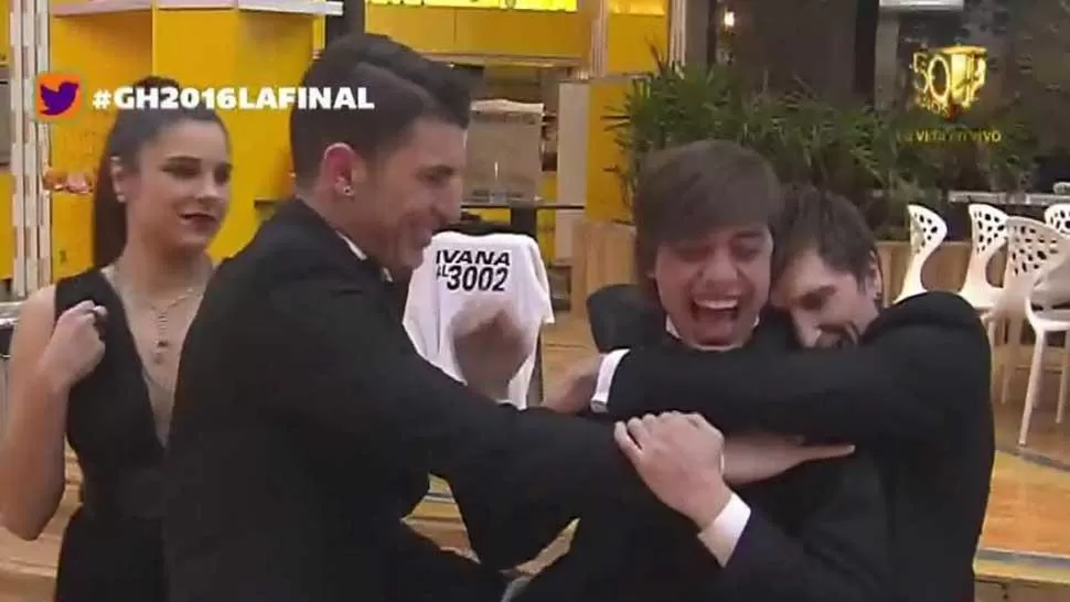 FINALISTA. Robin terminó entre los cuatro mejores de Gran Hermano. CAPTURA DE PANTALLA