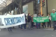 Ambientalistas protestaron en el Concejo Deliberante contra la instalación de crematorios
