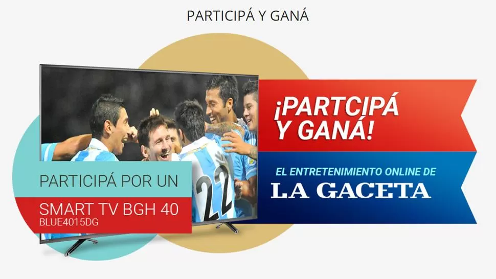 Jugá a Palpitando Rusia 2018 y ganá un Smart TV