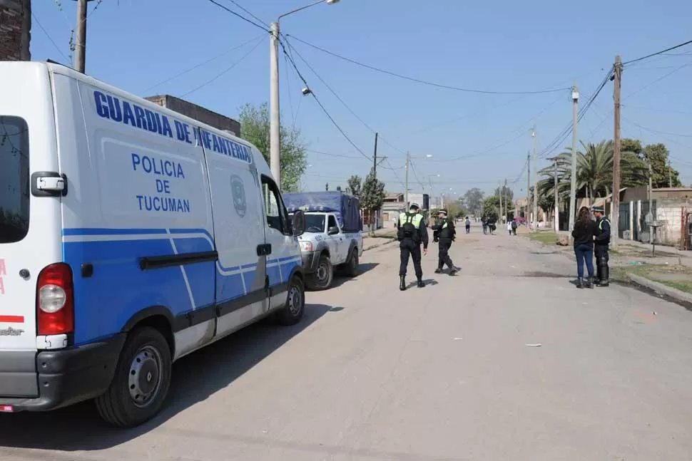 HOMICIDIO. El lugar donde asesinaron a Pérez. LA GACETA/FOTO DE ANALÍA JARAMILLO