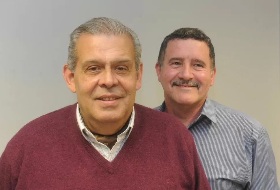 CAMBIO DE NOMBRES Y DE FORMAS. Luis Soria ahora integra el Dúo Renacimiento con Esteban Viera. LA GACETA / FOTO DE ANTONIO FERRONI.-