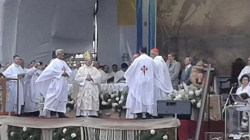 BEATIFICACIÓN DE MAMA ANTULA. La monjita es la novena beatificada del país. FOTO DE OSVALDO RIPOLL