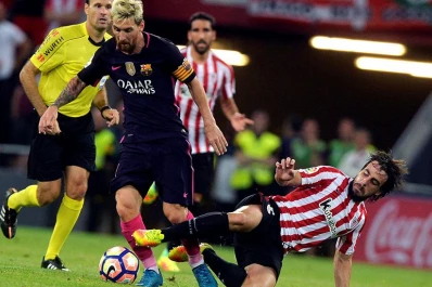 Con un triunfo 1-0, Messi celebró con Barcelona su partido número 350 en la Liga