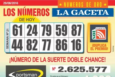 Los Números de Oro de LA GACETA