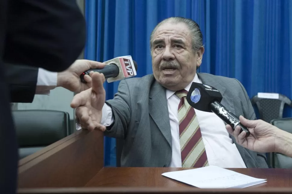 EN EL BANQUILLO. Terán, durante el juicio por títulos públicos en 2014. la gaceta / foto de Diego Aráoz (archivo)