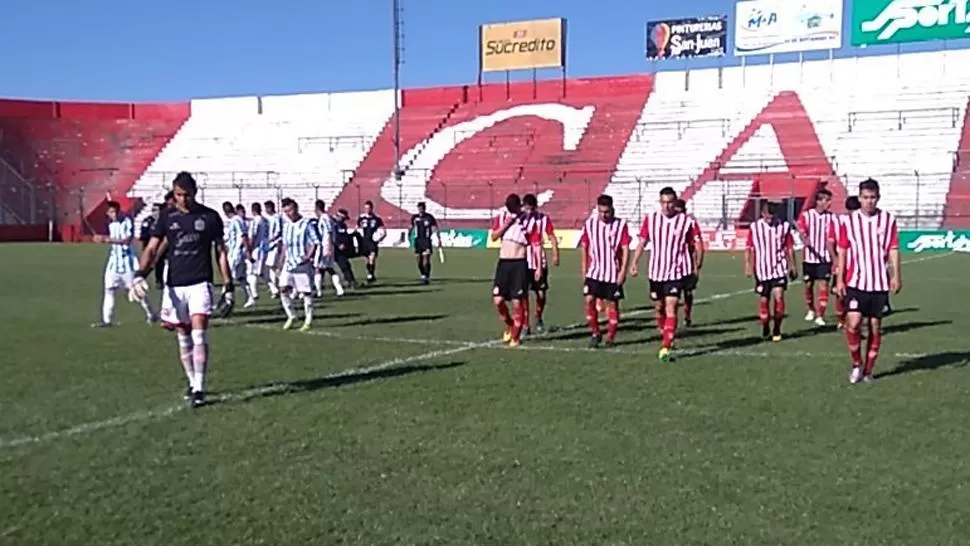 San Martín y Atlético empataron en La Ciudadela