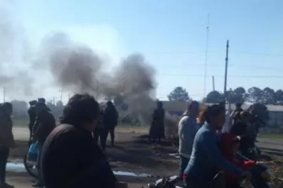 Por una protesta está cortado el acceso a Concepción por ruta 38