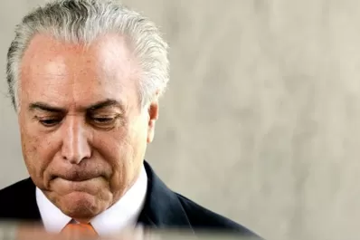 Luego de la destitución de Dilma, Temer juró como presidente de Brasil