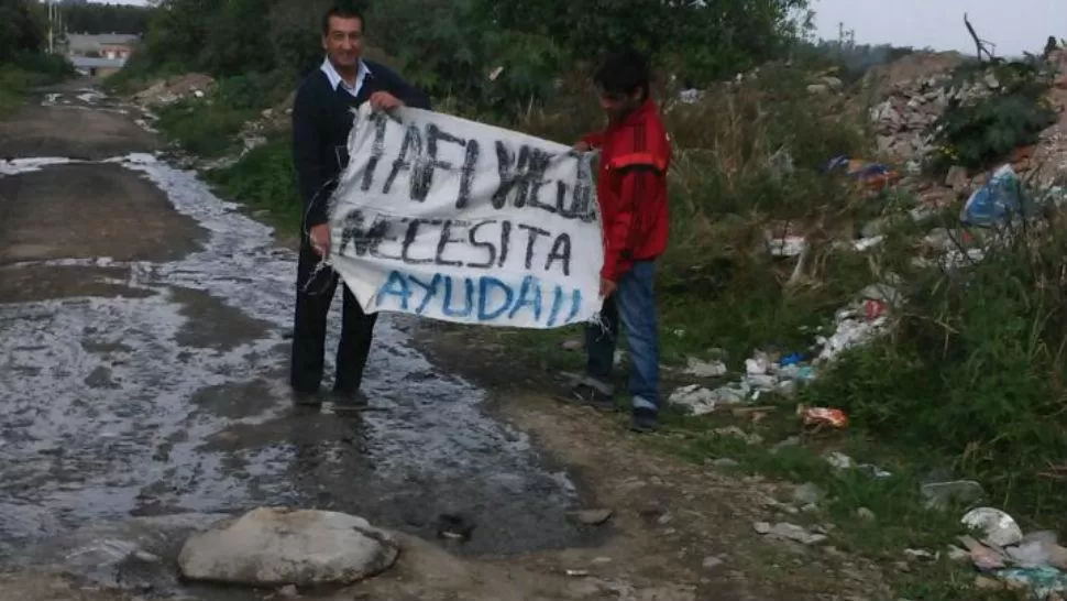 La ciudad del limón, tapada de basura