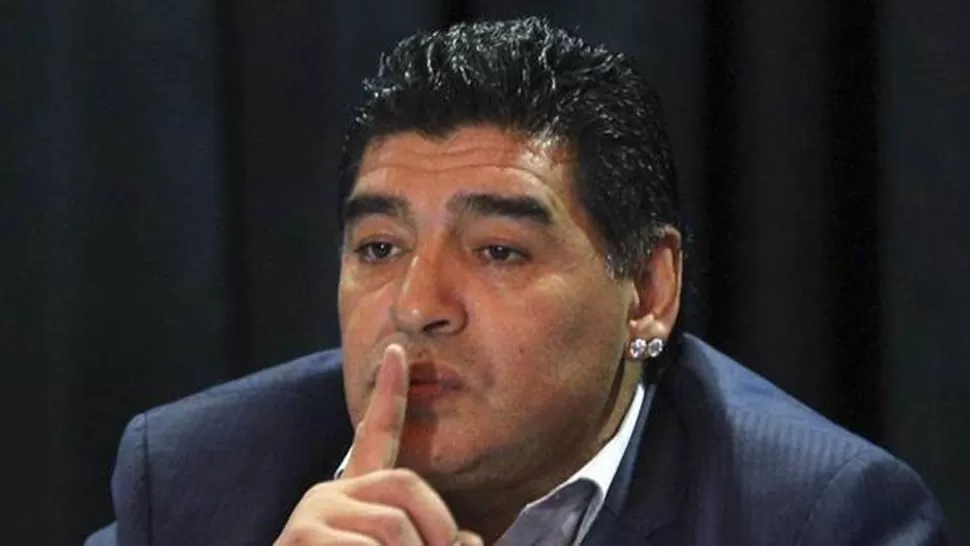 MISTERIO. Diego Maradona. FOTO TOMADA DE CLARÍN.