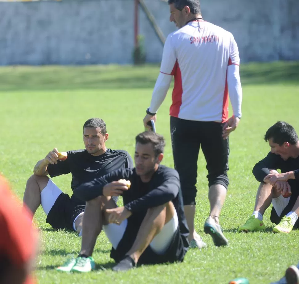 CONCENTRADO. Ferrero tiene la mente puesta en Instituto, el rival del sábado. la gaceta / foto de héctor peralta