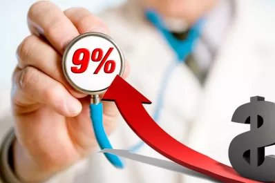 Habrá una suba del 9% en las prepagas