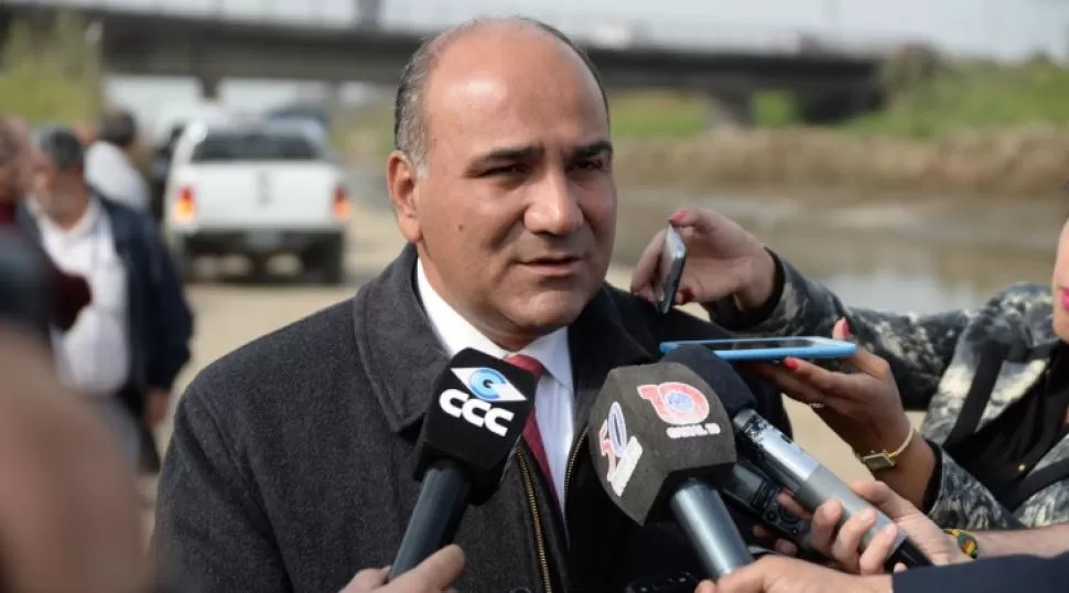 PROVINCIA. Juan Manzur, gobernador. FOTO TOMADA DEL GOBIERNO DE TUCUMÁN.