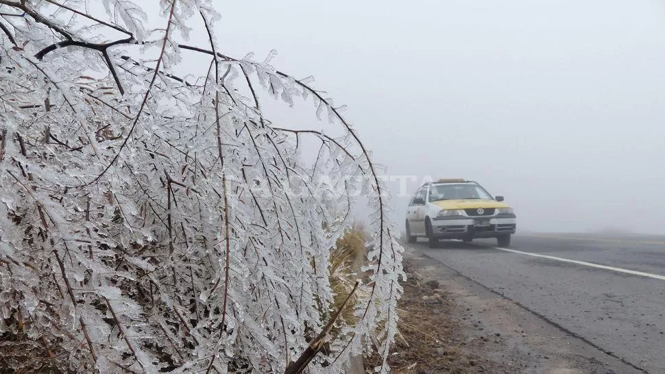 EN TAFI DEL VALLE NEVÓ EL LUNES 29. ARCHIVO LA GACETA 