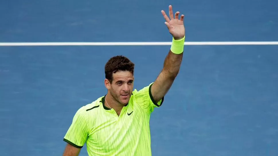 El tuit de Del Potro, feliz de seguir en el US Open