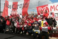 Los hinchas de San Martín no entienden de distancias