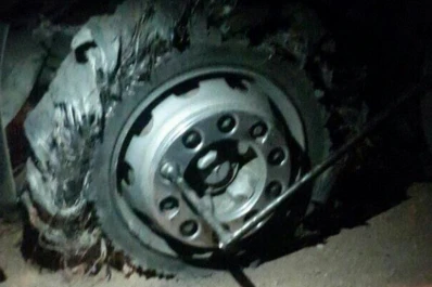 Un pinchazo demoró el regreso de San Martín