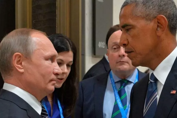 La mirada del odio de Obama a Putin que se hizo viral