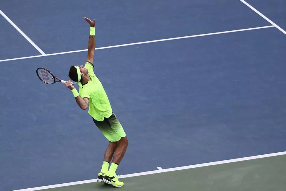 Del Potro ganó el 81% de los puntos con el primer servicio.
FOTO DE REUTERS