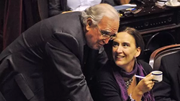 OTROS TIEMPOS. Gil Lavedra y Michetti fueron colegas en el Congreso. infobae.com