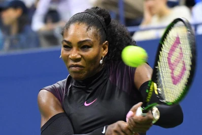 Serena Williams le ganó a la rumana Simona Halep