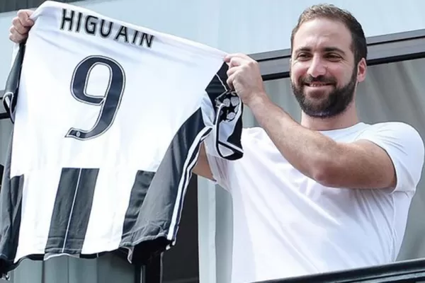 Higuaín no juega en la Selección pero es el jugador mejor pago en Italia