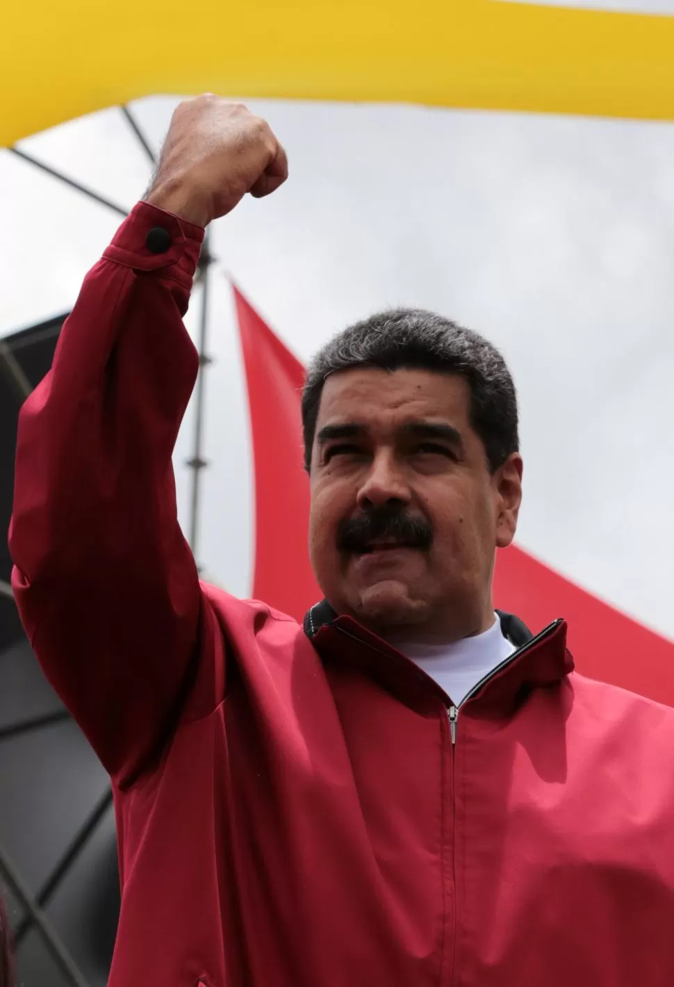 FIRMEZA. Maduro está dispuesto a utilizar toda la fuerza del Estado para frenar los reclamos en su contra. reuters