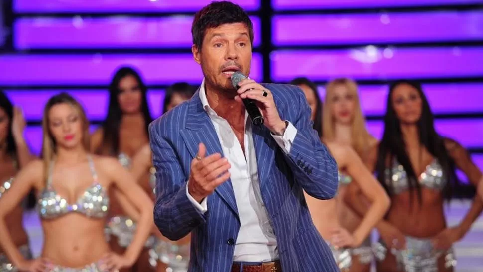 UNA MENOS. Marcelo Tinelli. FOTO TOMADA DE PRIMICIAS YA.