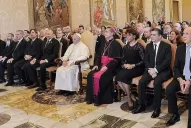 El Papa Francisco se reunió con Lorenzetti