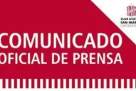 Las credenciales para cubrir a San Martín se entregarán mañana en el estadio