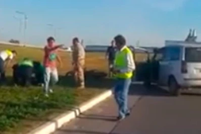 Video: incidentes durante un control vehicular en Lomas de Tafí