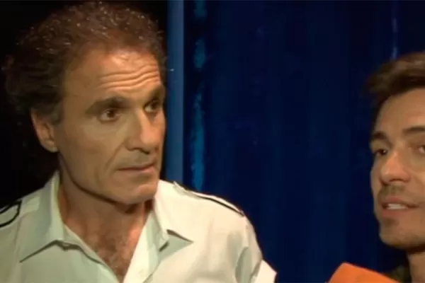 El fuerte cruce entre Fede Bal y Oscar Ruggeri en el Bailando 2016