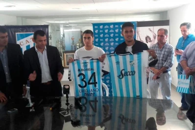 Atlético hizo la presentación oficial de sus nuevos refuerzos