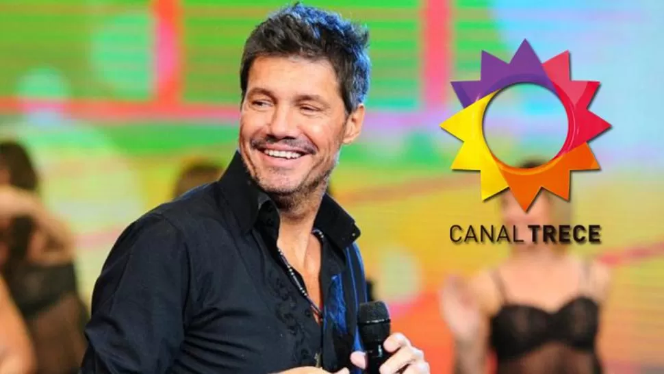 ¿SE VA? .Marcelo Tinelli en Canal Trece. FOTO TOMADA DE PRIMICIAS YA.