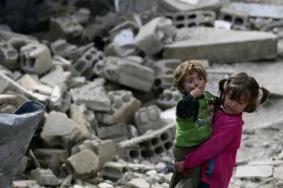 Mueren alrededor de 100 civiles por ataques aéreos en Siria