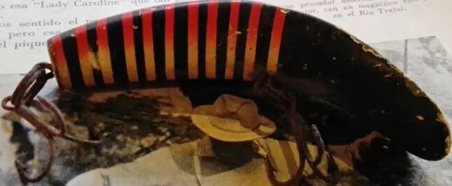 LA FORMA. Los pescadores llamaban “Bananitas” a los primeros señuelos para pescar tariras. 