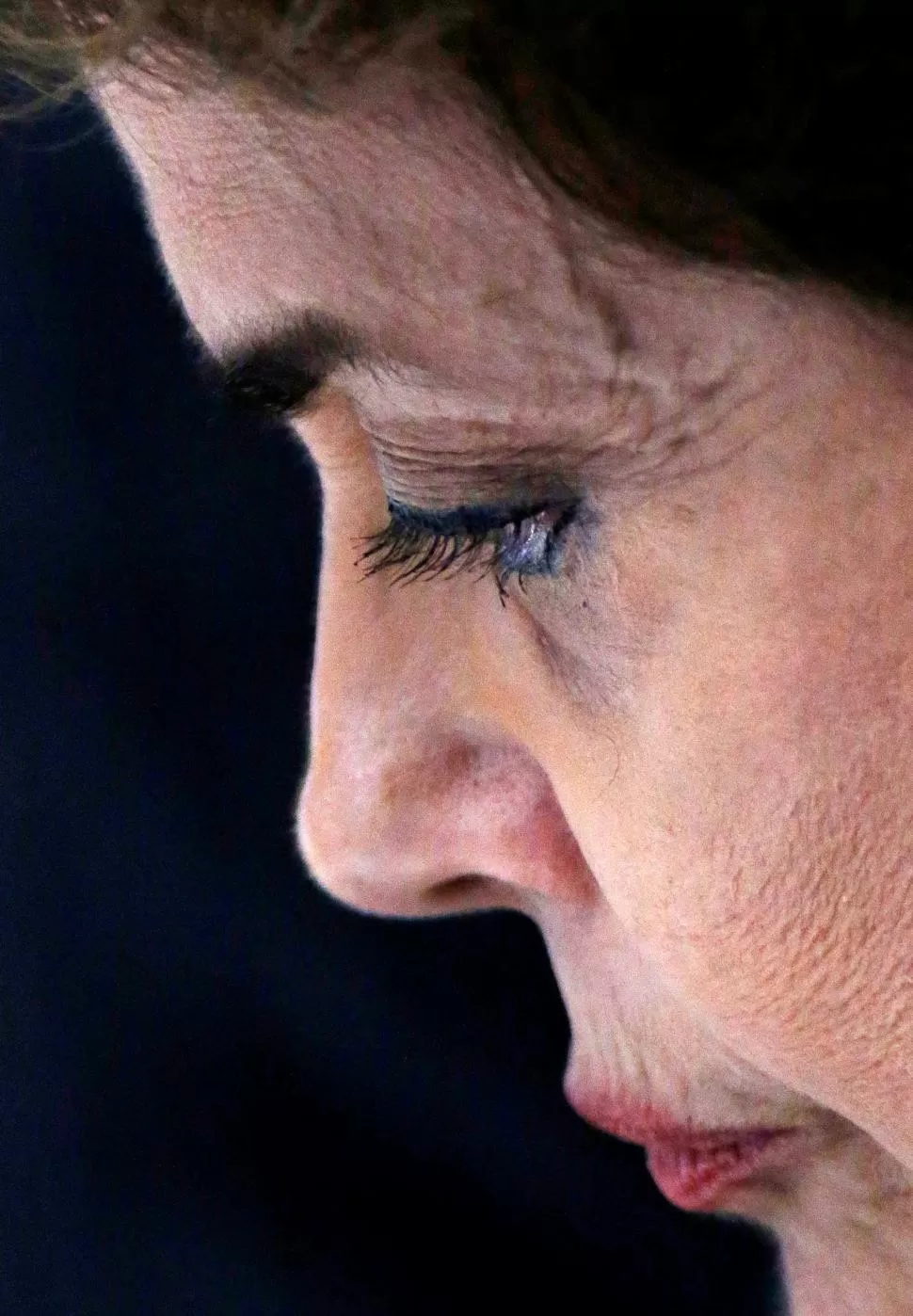 DESTITUIDA. Dilma se quejó porque no la trataron igual que a los hombres. REUTERS