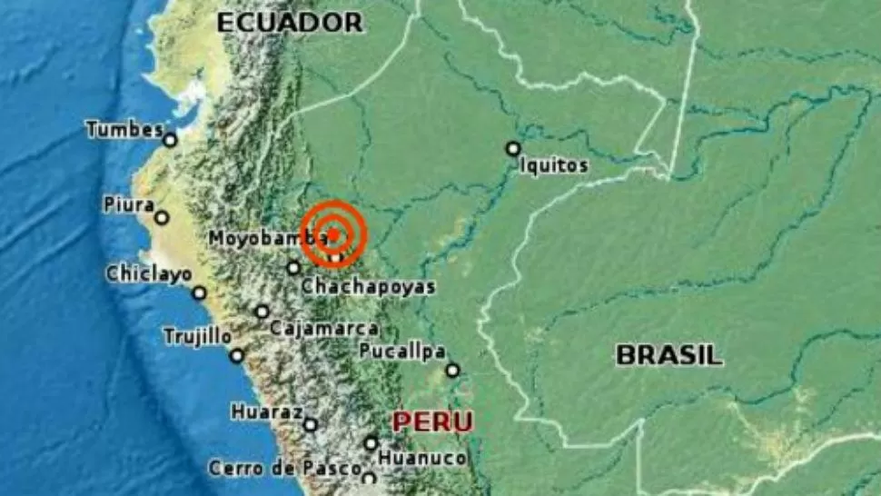 Un terremoto de 6 grados sacudió el norte de Perú y no hay informe oficial de daños