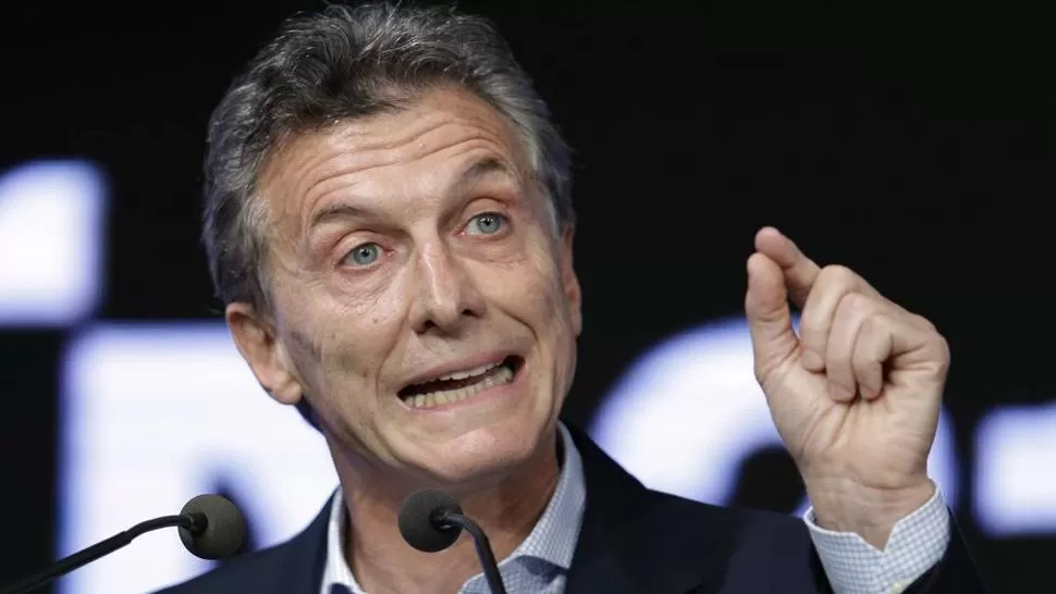 MAURICIO MACRI. El presidente cuestionó la herencia que recibió del kirchnerismo. ARCHIVO