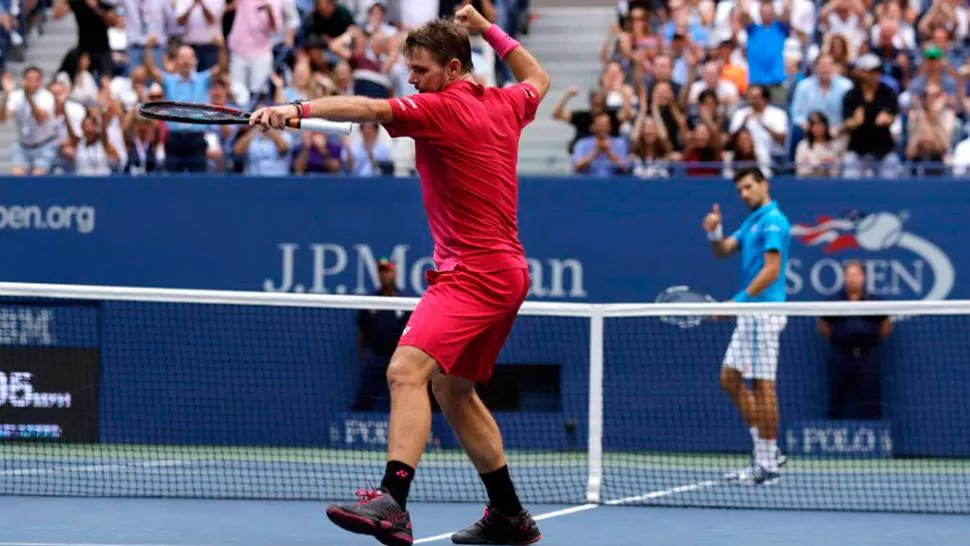 Wawrinka venció a Djokovic y se quedó con el US Open